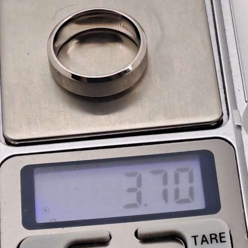 Mens OA Titanium Ring Size S (19,33mm)