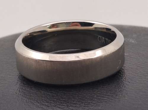 Mens OA Titanium Ring Size S (19,33mm)