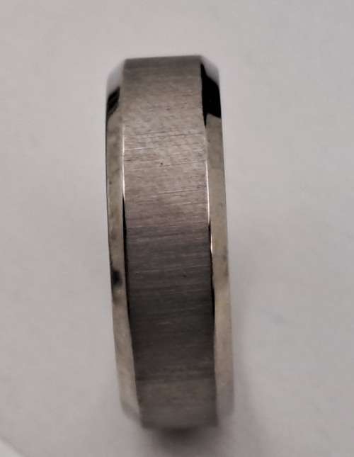 Mens OA Titanium Ring Size S (19,33mm)