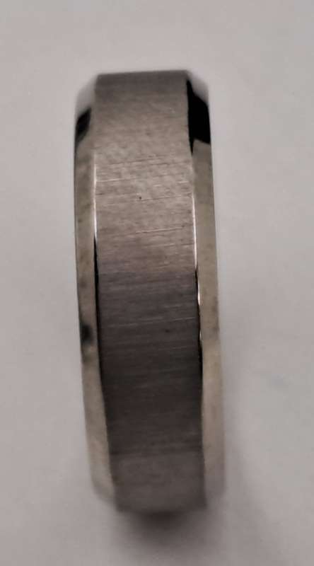 Mens OA Titanium Ring Size S (19,33mm)