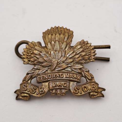 South African Army WW2 South African Special Service Battalion Africa Cap Badge