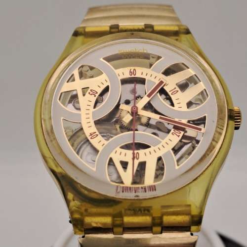 Pre-owned SWATCH AG 1993 watch with original strap working  working