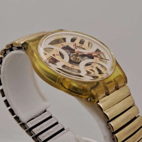 Pre-owned SWATCH AG 1993 watch with original strap working  working