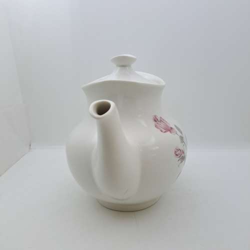 Vintage Royal Doulton PILLAR ROSE English translucent China Teapot  160x250x140mm