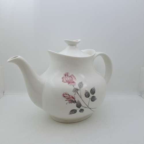 Vintage Royal Doulton PILLAR ROSE English translucent China Teapot  160x250x140mm