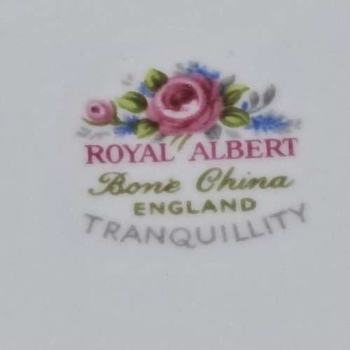 Vintage Royal Albert TRANQUILLITY Bone China Sugar Bowl 62x115mm