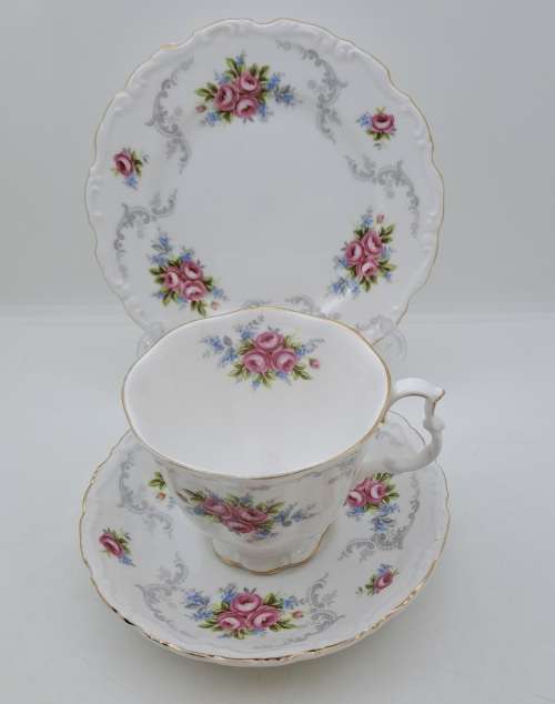 Vintage Royal Albert TRANQUILLITY Bone China Trio (5 Available)