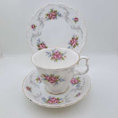 Vintage Royal Albert TRANQUILLITY Bone China Trio (5 Available)