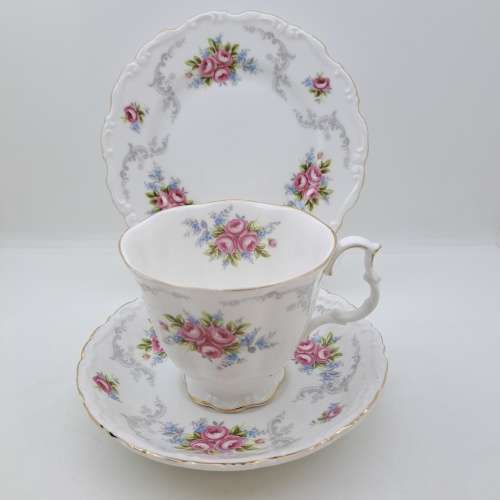 Vintage Royal Albert TRANQUILLITY Bone China Trio (5 Available)