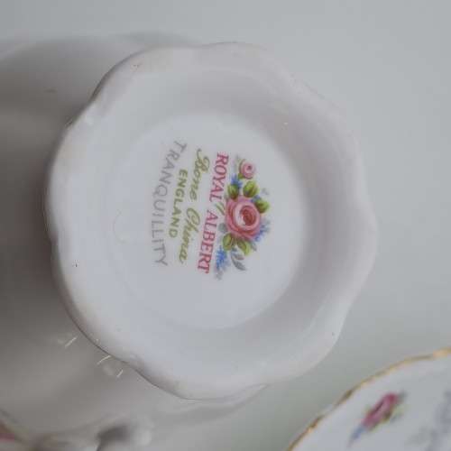 Vintage Royal Albert TRANQUILLITY Bone China Trio (5 Available)