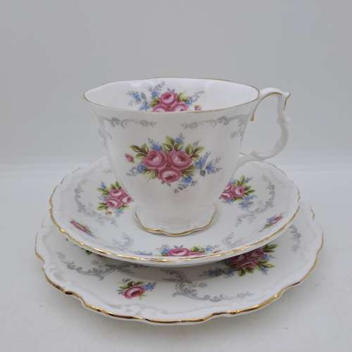 Vintage Royal Albert TRANQUILLITY Bone China Trio (5 Available)