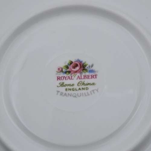 Vintage Royal Albert TRANQUILLITY Bone China Saucer 140mm (5 Available)