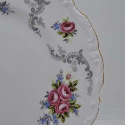 5 Vintage Royal Albert TRANQUILLITY Bone China Tea Cake plates 160mm