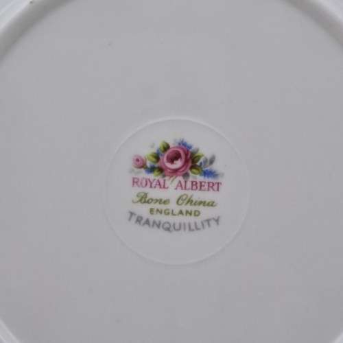 5 Vintage Royal Albert TRANQUILLITY Bone China Tea Cake plates 160mm