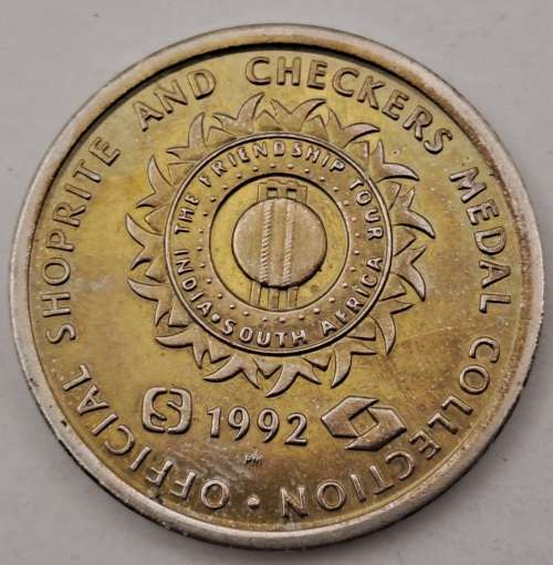 1992 Jonty Rhodes Official Shoprite and Checkers Medal Collection
