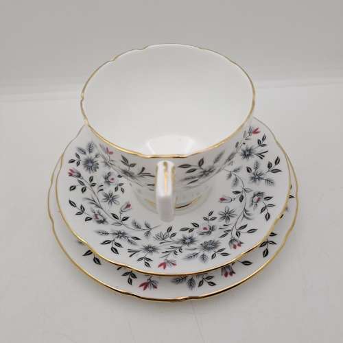 Vintage Paragon `Vanity Fayre` Trio Fine Bone China (6 Available )