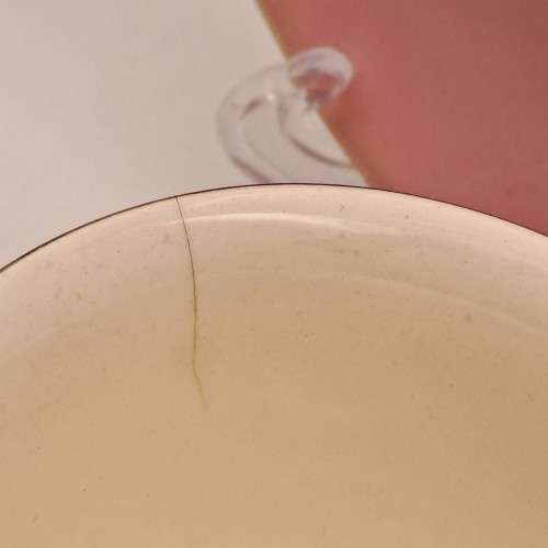 Vintage Flora Gouda Large Trio made in Holland (Cup has a Hairline Crack)
