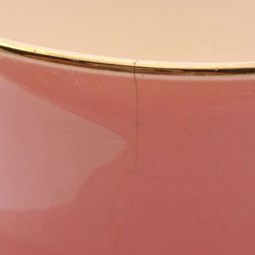 Vintage Flora Gouda Large Trio made in Holland (Cup has a Hairline Crack)