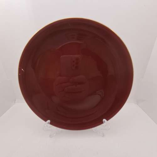 Vintage Flora Gouda Side Plate made in Holland (badly chipped and repaired. )