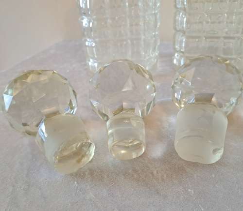 Antique Silver Plate Tantalus (3 Decanter set ) England -