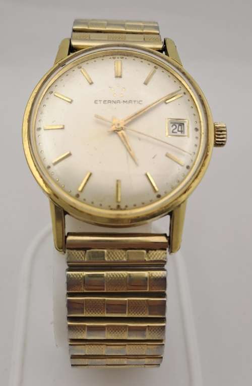1960`s Eterna-Matic Mens Automatic watch -working  Swiss Made