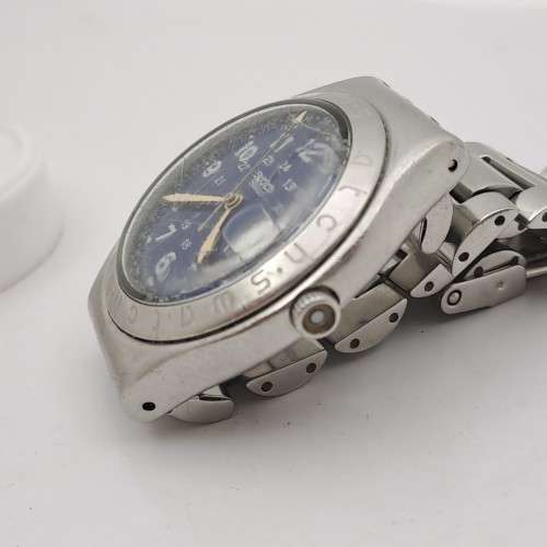 1993 Pre-owned Swiss Swatch Irony Mens Watch -working