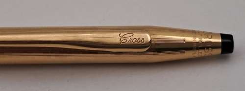 14kt Rolled Gold Cross Pencil 0,5mm lead in Case -Made in Ireland