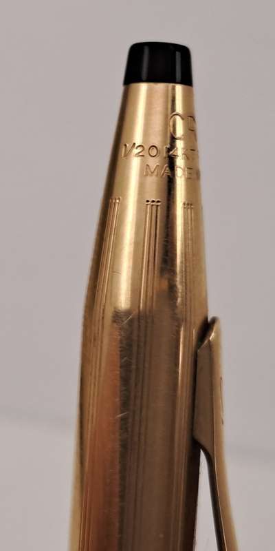 14kt Rolled Gold Cross Pencil 0,5mm lead in Case -Made in Ireland