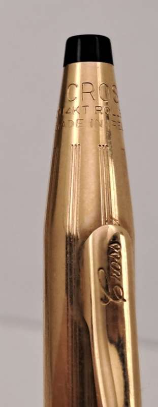 14kt Rolled Gold Cross Pencil 0,5mm lead in Case -Made in Ireland