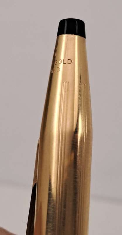 14kt Rolled Gold Cross Pencil 0,5mm lead in Case -Made in Ireland