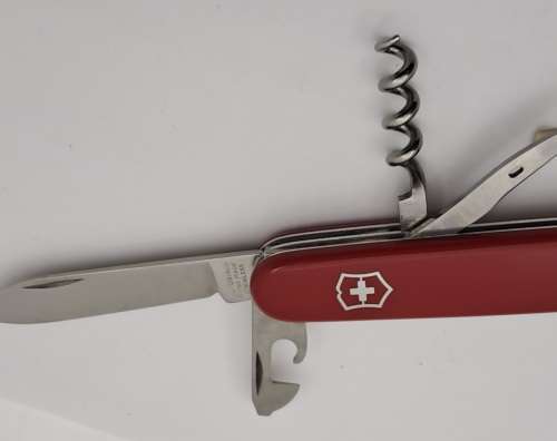 Vintage Victorinox Officier Swiss Army knife  with Toothpick & Tweezer-Very Good Condition