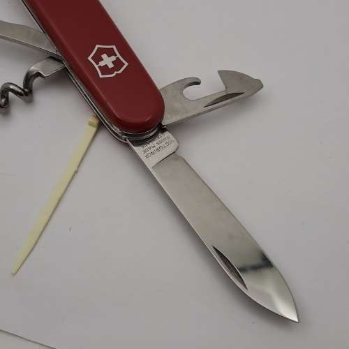 Vintage Victorinox Officier Swiss Army knife  with Toothpick & Tweezer-Very Good Condition