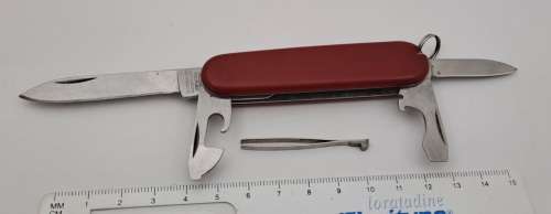 Vintage Victorinox Officier Swiss Army knife  with  Tweezer (No Toothpick)