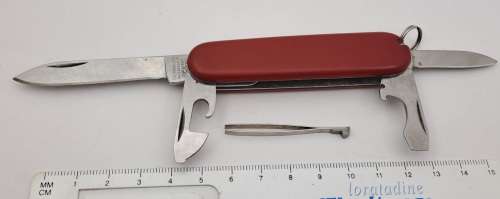 Vintage Victorinox Officier Swiss Army knife  with  Tweezer (No Toothpick)