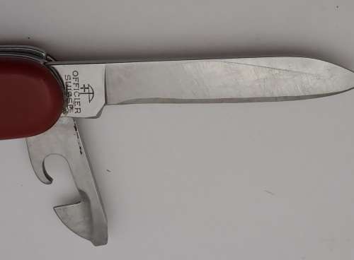 Vintage Victorinox Officier Swiss Army knife  with  Tweezer (No Toothpick)