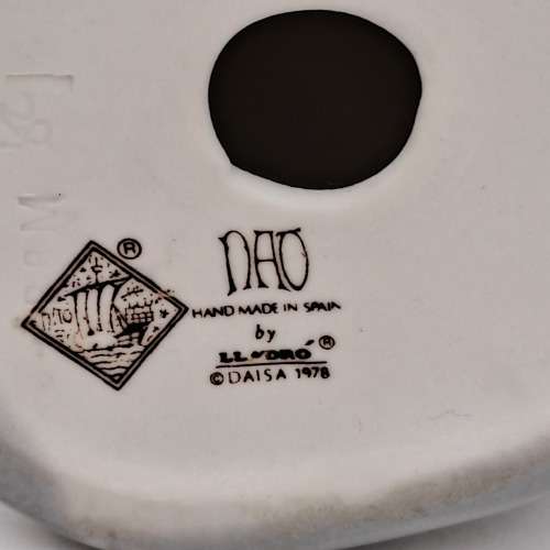 Collectable Daisa 1978 Nao LLadro `Turned Duck`Porcelain figurine Hand Made in Spain
