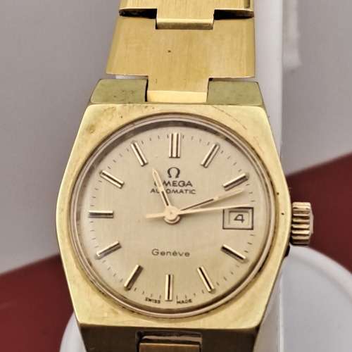 Pre-owned Vintage Ladies Omega Geneve Automatic watch working -in box