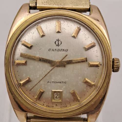 Pre-owned 1960`s  Mens CANDINO Swiss Made Automatic Watch -Working