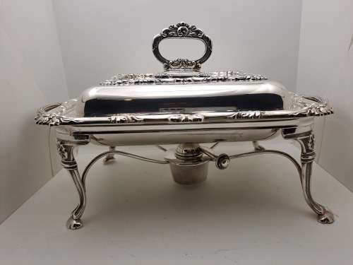 Antique Legacy Plate E.P.C no 134 chafing dish/server with Pan and burner