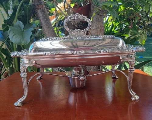 Antique Legacy Plate E.P.C no 134 chafing dish/server with Pan and burner