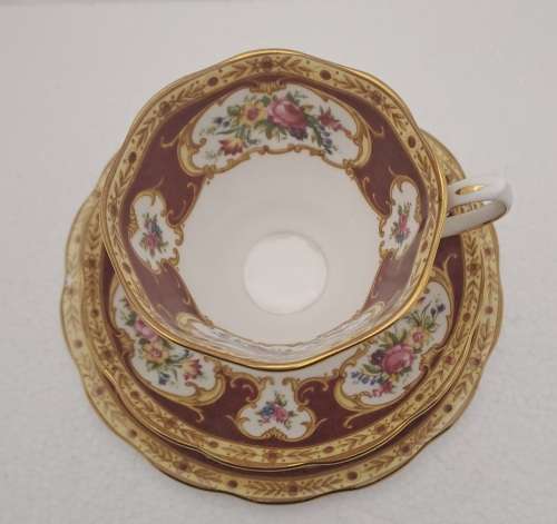 Vintage Royal Albert Lady Hamilton trio Bone China -England - (3 Available) excellent condition