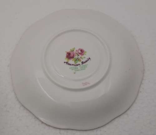 Vintage Royal Albert `American Beauty` small Demitasse duo- Bone China -England - (5 Available)