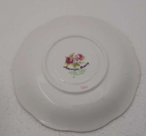 Vintage Royal Albert `American Beauty` small Demitasse duo- Bone China -England - (5 Available)