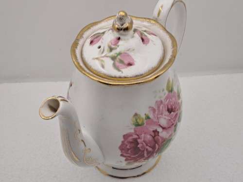 Vintage Royal Albert `American Beauty` Tea Pot- Bone China -England -