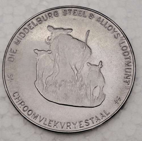 The Middelburg Steel & Alloy`s TOSSING COIN