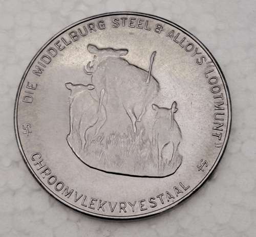 The Middelburg Steel & Alloy`s TOSSING COIN
