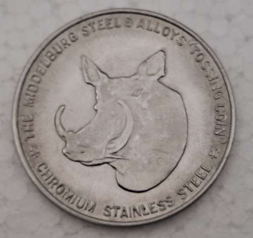 The Middelburg Steel & Alloy`s TOSSING COIN