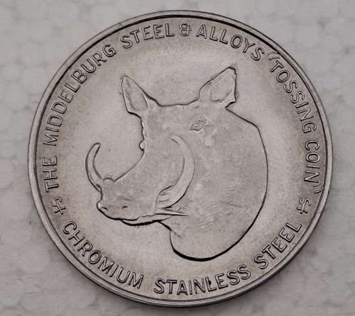 The Middelburg Steel & Alloy`s TOSSING COIN