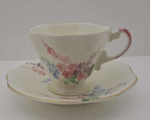 Antique /Vintage Foley Bone Duo (Cup and Saucer-Made in England)