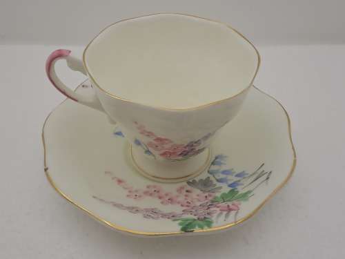 Antique /Vintage Foley Bone Duo (Cup and Saucer-Made in England)
